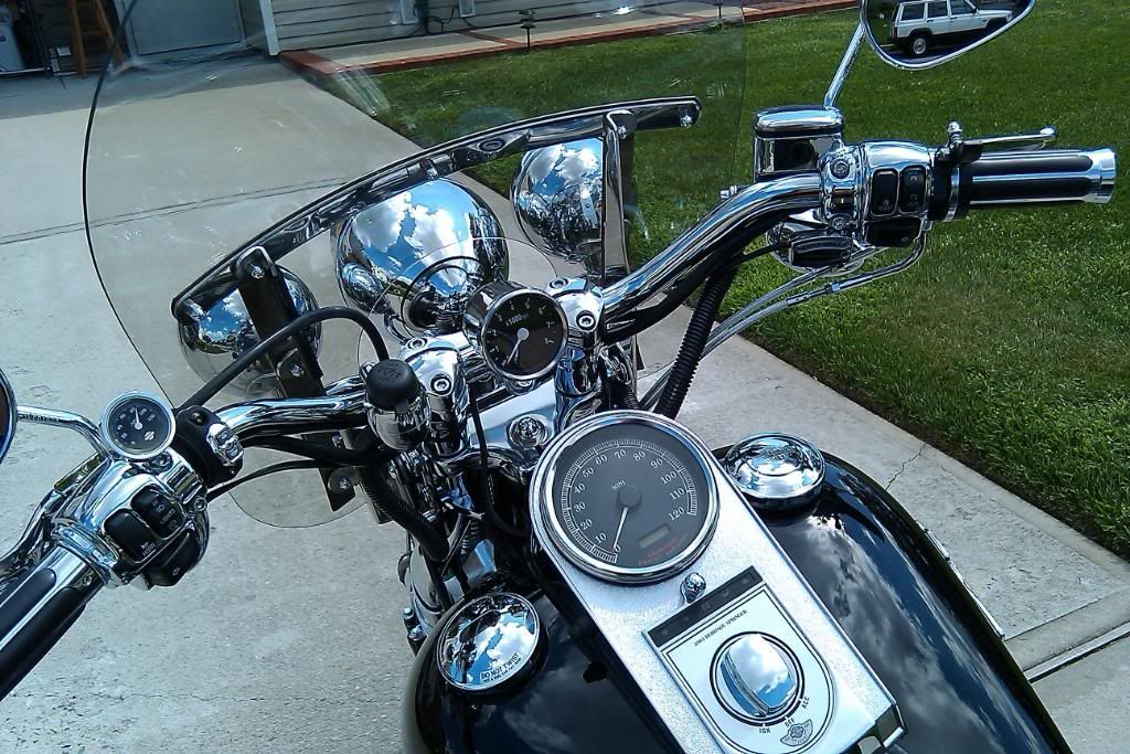 DIY mini Tach install, softail, touring - Harley Davidson Forums
